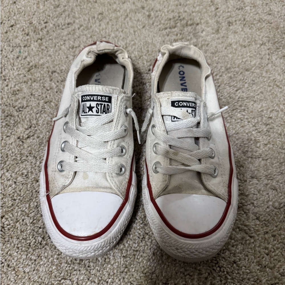 7 1/2 Women’s Converse CT Shoreline Slip Shoes - White - Box - Picture 9 of 10